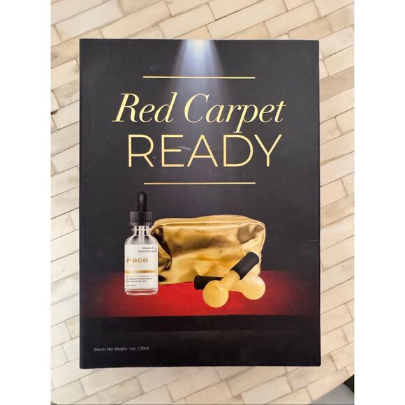 TruBeauty Red Carpet Ready Facial Kit | Vitamin C + Hyaluronic Acid Serum & Mass - Picture 1 of 4